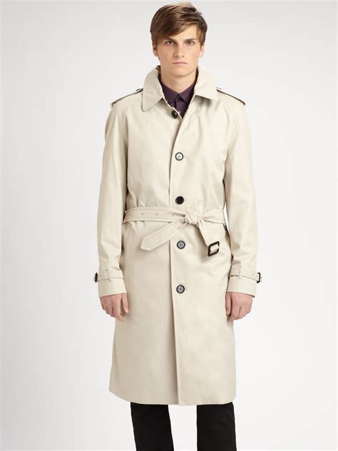 mens burberry raincoat|burberry winter coats for men.